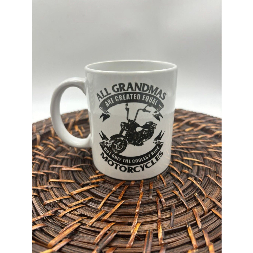 Cool Grandmas Ride Motorcyles 11 oz Ceramic Mug